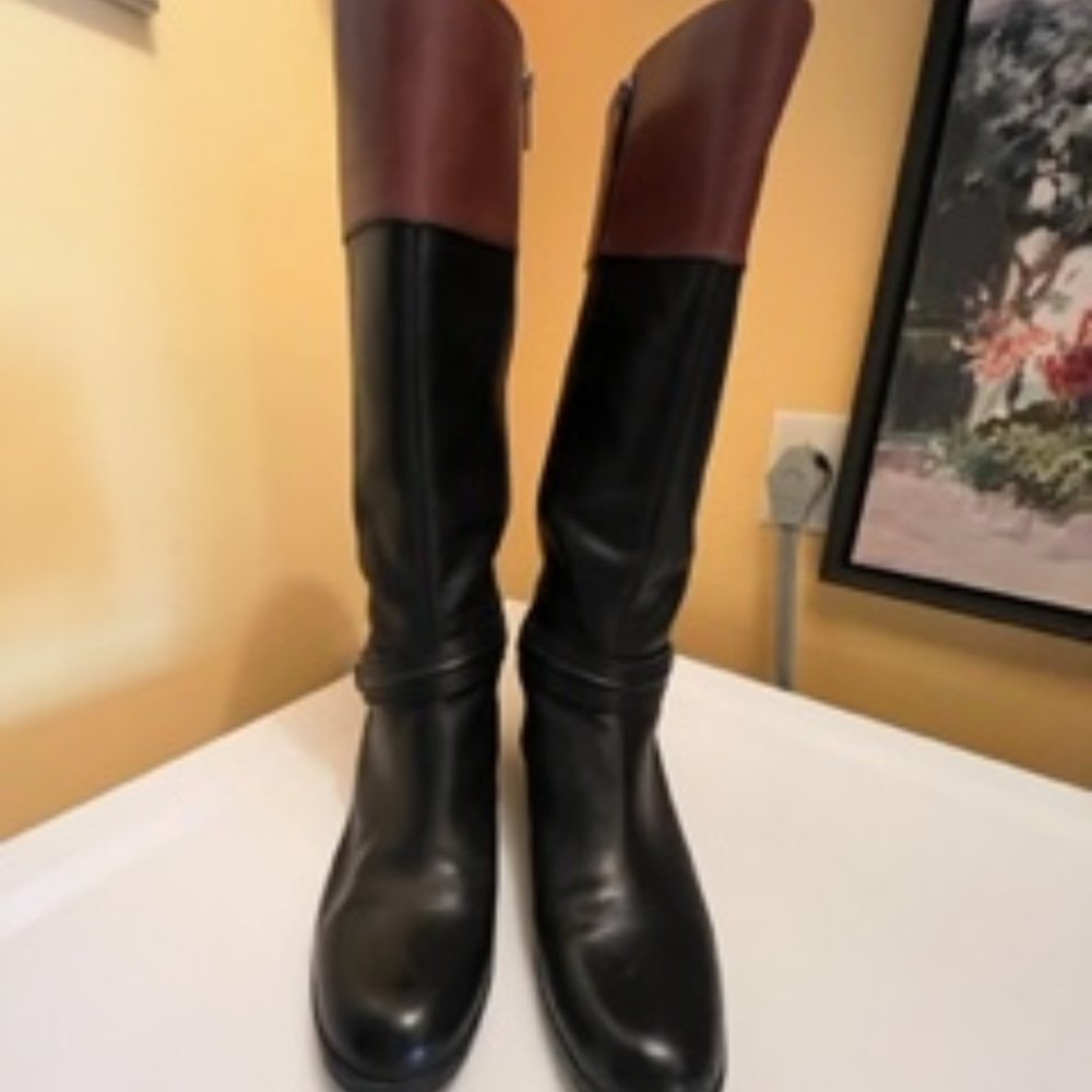 High Top Riding style Boot with Boot Shaper